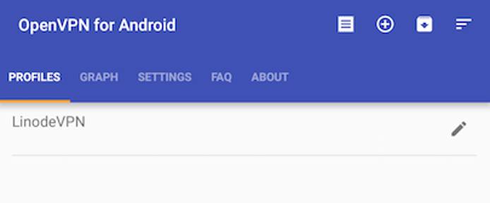 OpenVPN for Android OpenVPN for Android