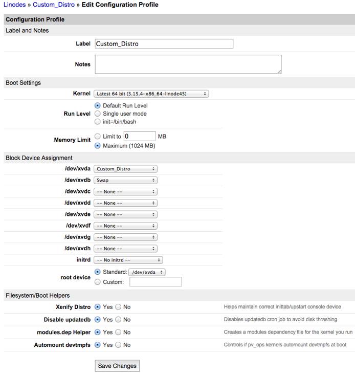 Configuration Profile. Configuration Profile.