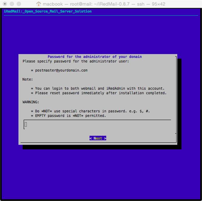admin password admin password