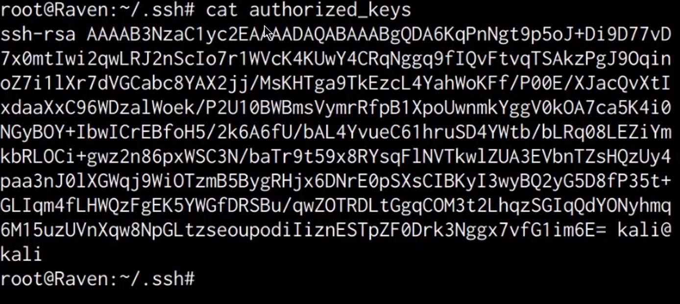 authorized_keys contents authorized_keys contents