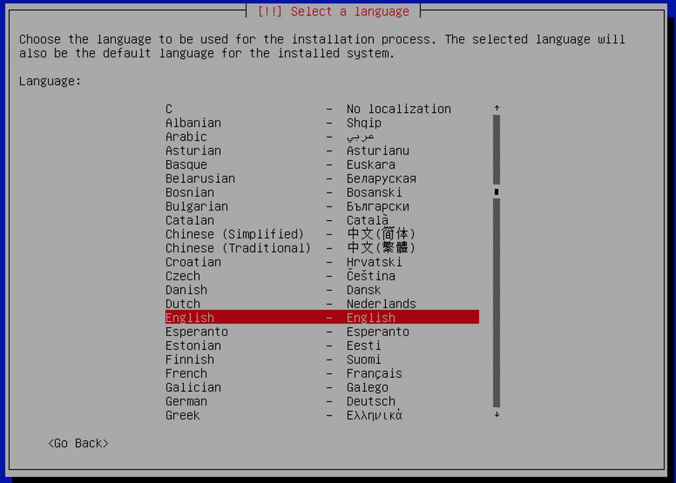 Debian 8 Language Setting Debian 8 Language Setting