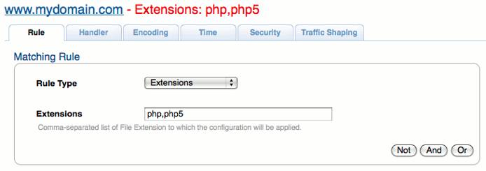 PHP extensions rule in Cherokee admin panel on Ubuntu 10.04 LTS PHP extensions rule in Cherokee admin panel on Ubuntu 10.04 LTS