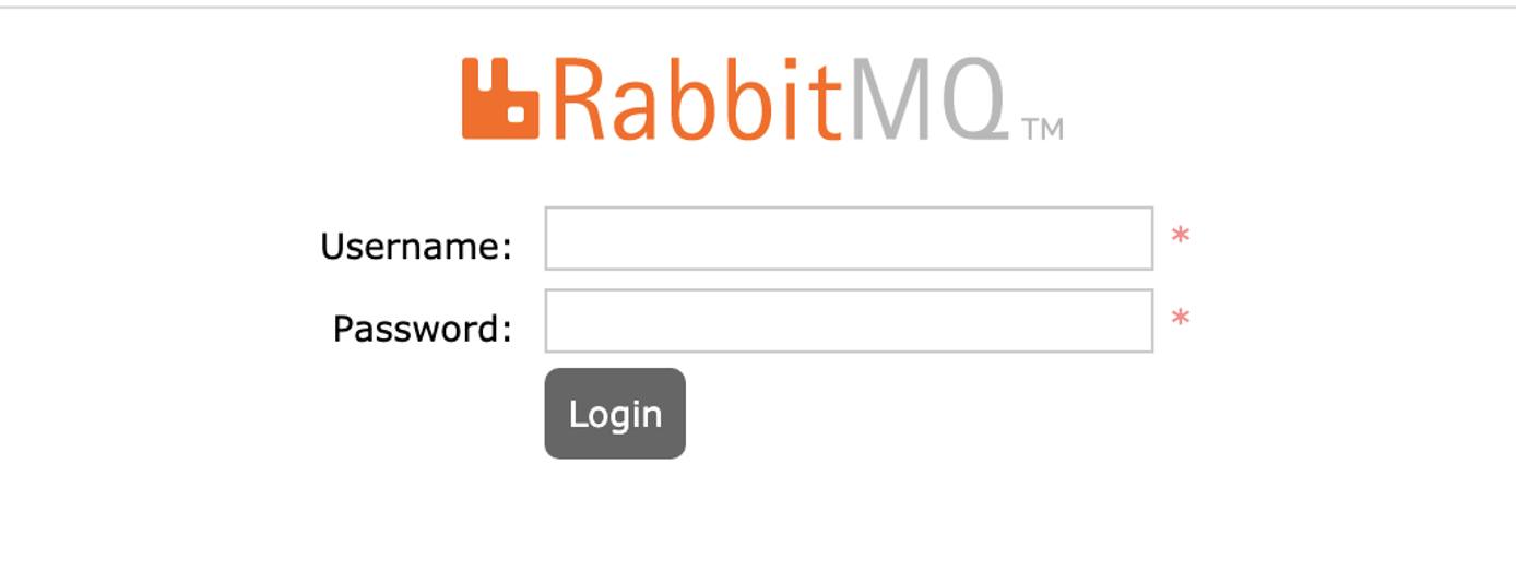 RabbitMQ Login